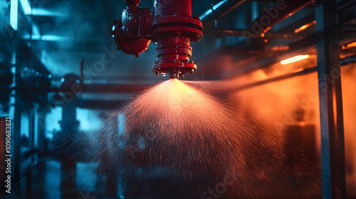 Fire Sprinkler System Activation