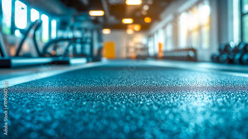 Wallpaper Mural Fitness background blurred gym scene . Torontodigital.ca