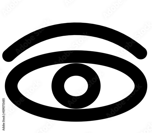 eye icon vector illustration