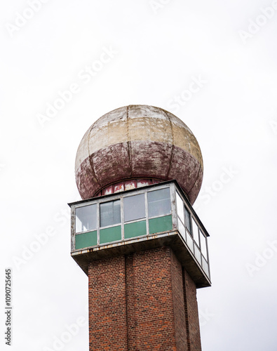 old tower in Leipzig, Germany photo