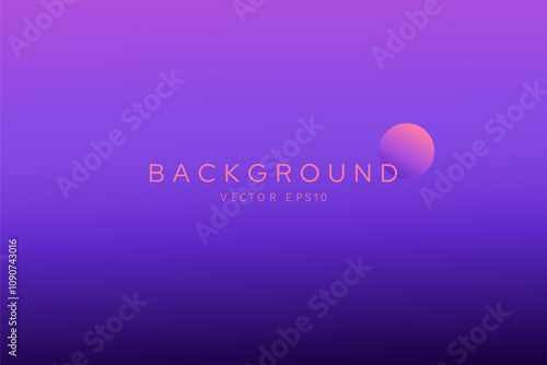 Abstract purple color shade gradient backround vector design