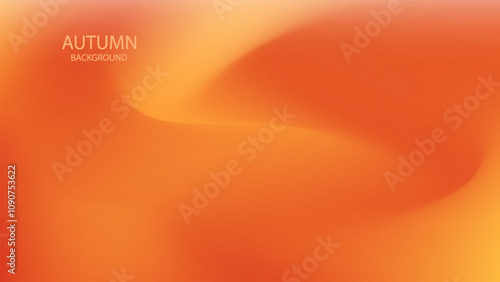 Gradient Orange Background. Beautiful Autumn Template. Grainy Texture. Perfect for autumn or fall. thanksgiving. designs.