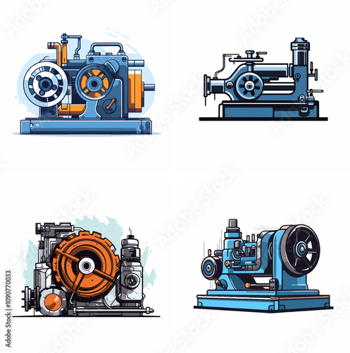 industrial machine industrial machinery manufacturing machines heavy machinery industrial equipmen photo