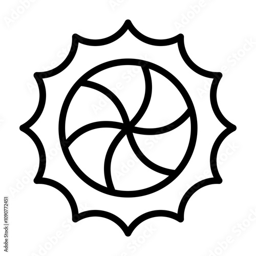 Solar Wind Icon