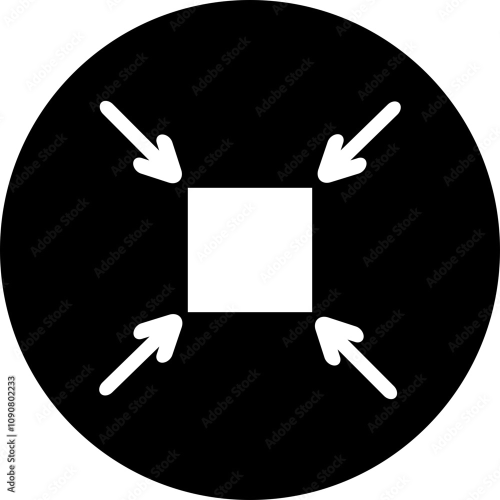 minimize icon rally compact size small scale arrows icons . shrink icon ...