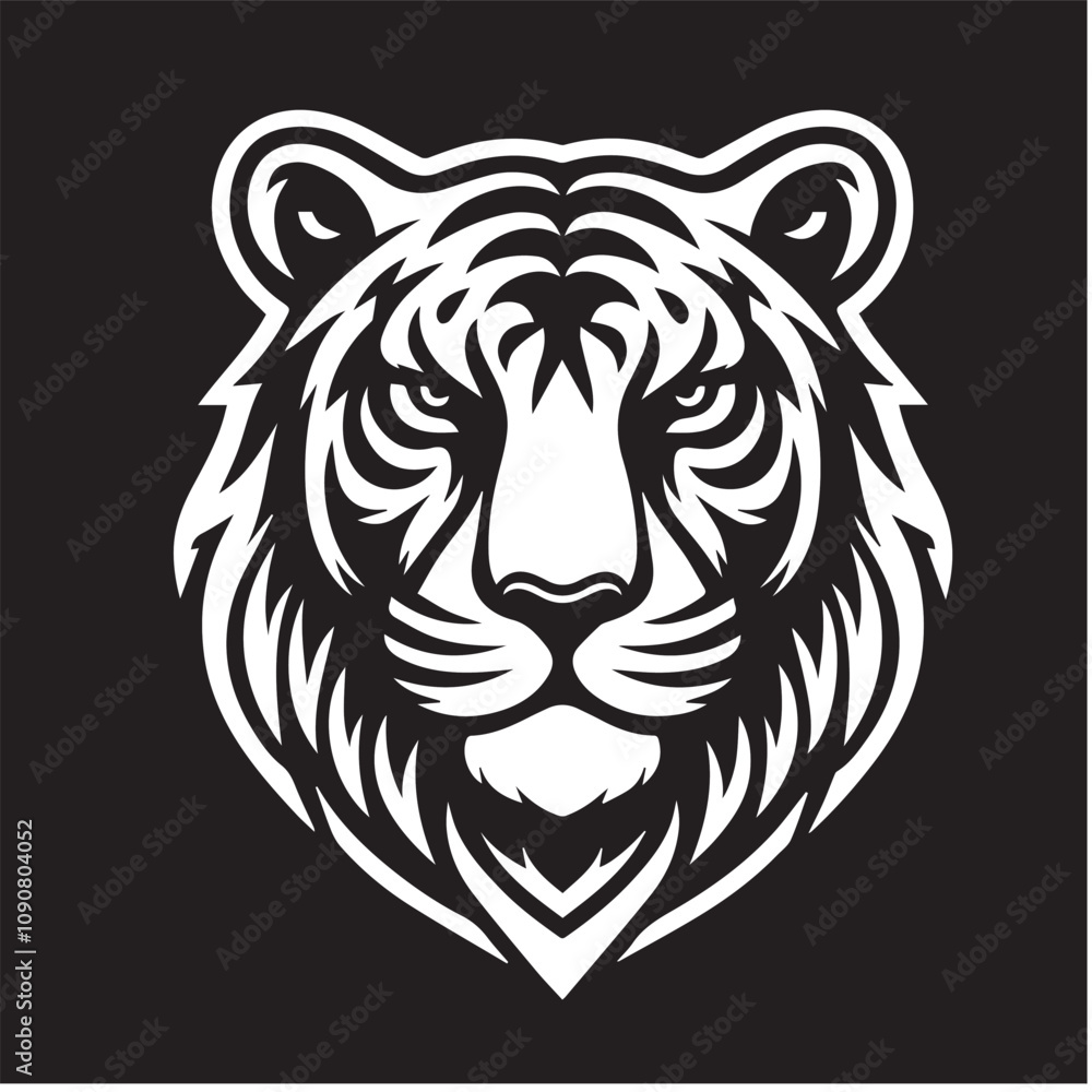 Tiger logo ilustration vector Tiger logo ilustration vector
