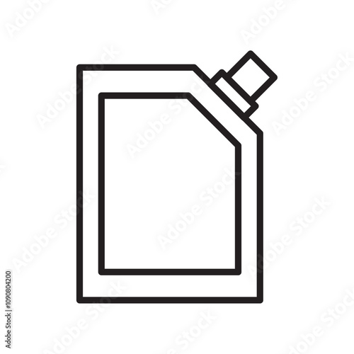 Doy pack pouch icon web design in vector