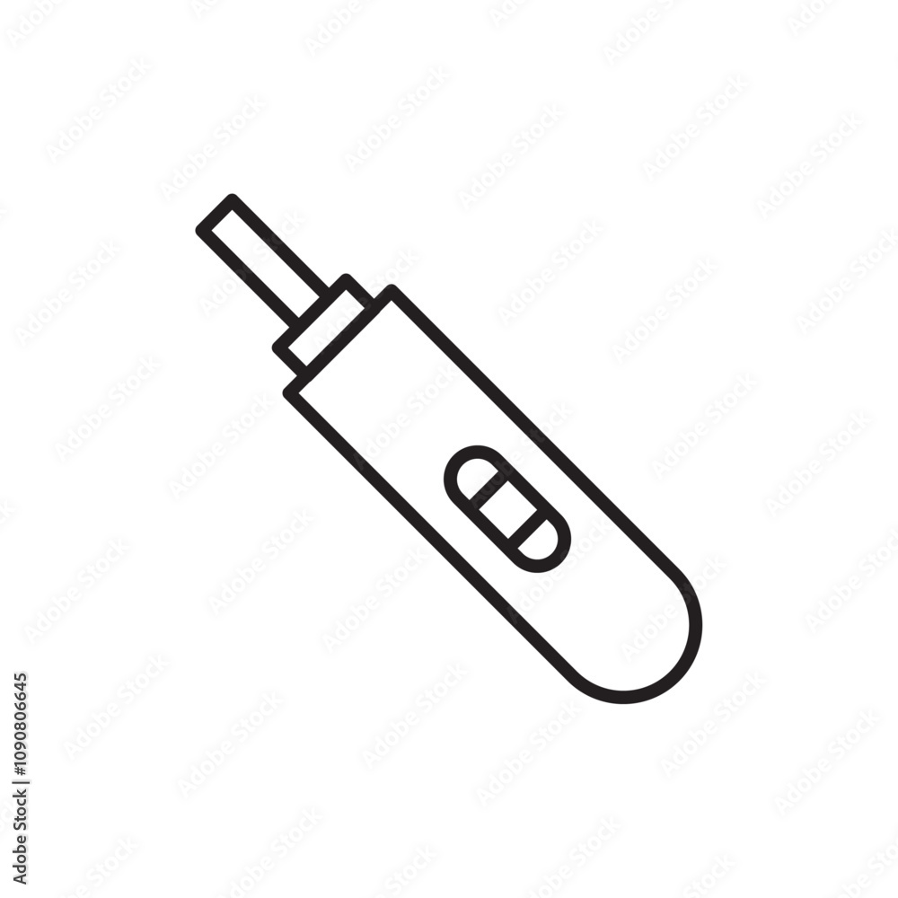 Pregnancy test icon web design in vector Pregnancy test icon web design in vector