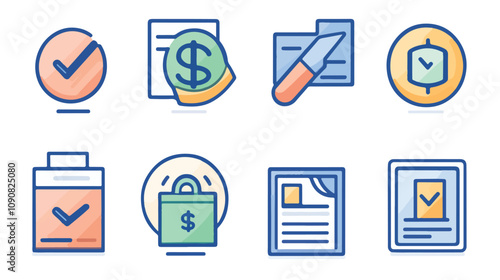 Money Transfer Transaction Review Status ICO Concept