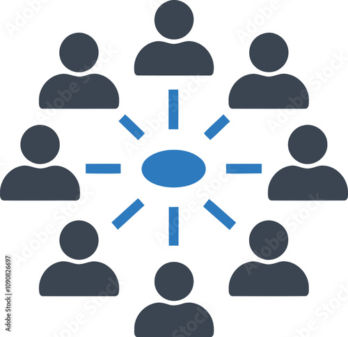 People Networking Session Icon