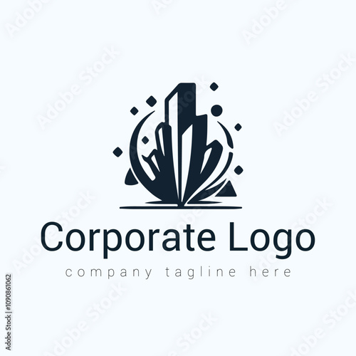 Custom Corporate Branding Logo - High-Quality 4000px photo