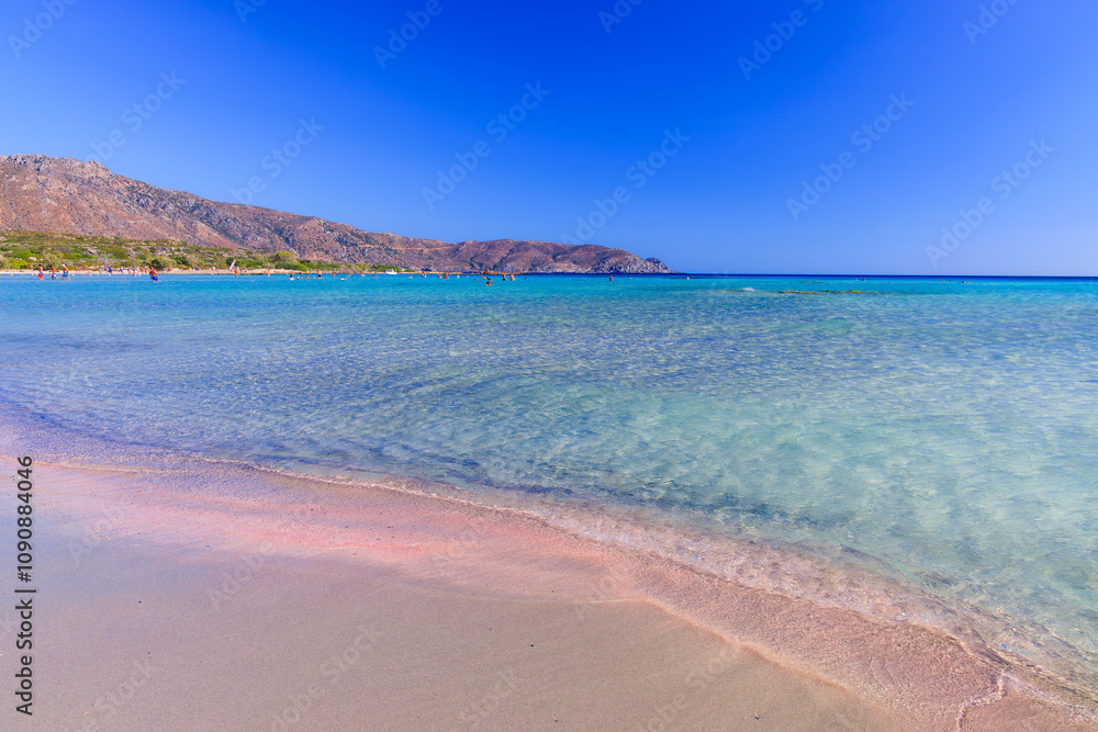 Elafonissi Beach, Crete, Greece.