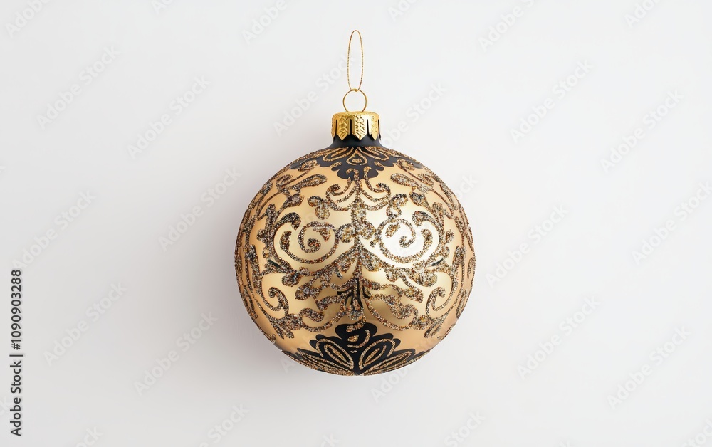 christmas festive ornament ball on white background christmas festive ornament ball on white background