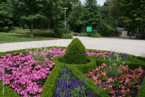 Blumen im Park in Bad Nauheim photo