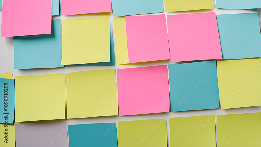 Post it notes, Post it, business idea, marketing strategy idea, new idea concept background, new note concept wallpaper, ai generated Post it notes, Post it, business idea, marketing strategy idea, new idea concept background, new note concept wallpaper, ai generated