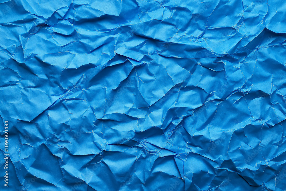 Fototapeta premium Crumpled paper texture pattern background