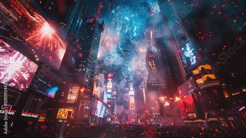 New York City New Year's Eve Fireworks