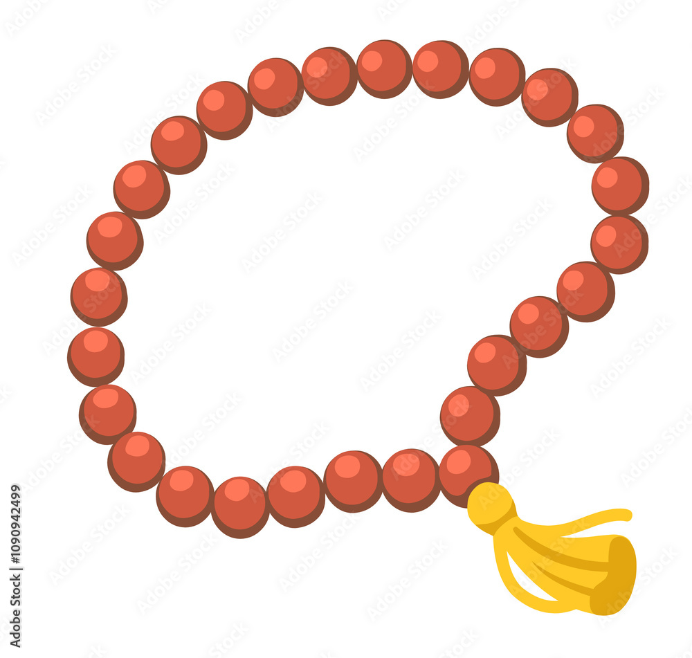 Obraz premium Prayer Beads Emoji