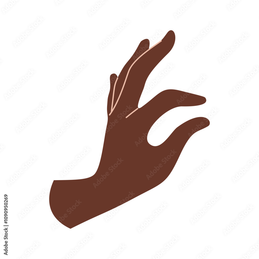 Obraz premium Hand Gesture Illustration