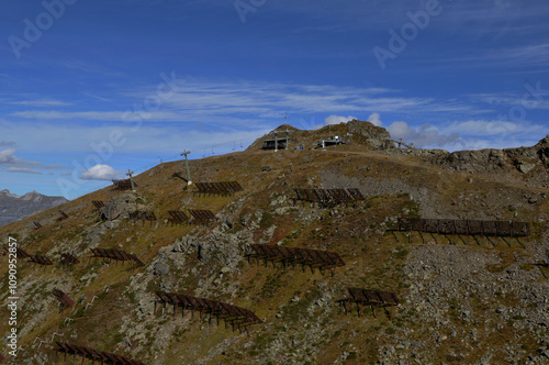 Austria: Avalanche-protection, Hochfirst, Schruns-village, Vorarlberg, photo