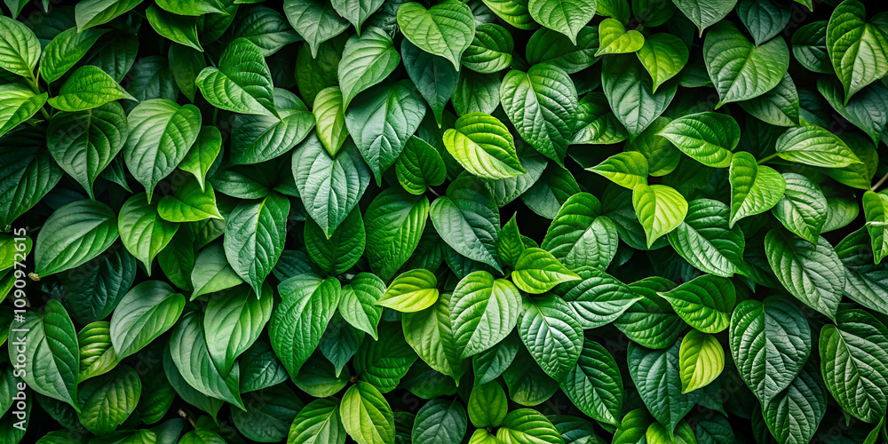 A lush wall of green leaves, showcasing various shades and textures, creating a vibrant and natural aesthetic. A lush wall of green leaves, showcasing various shades and textures, creating a vibrant and natural aesthetic.