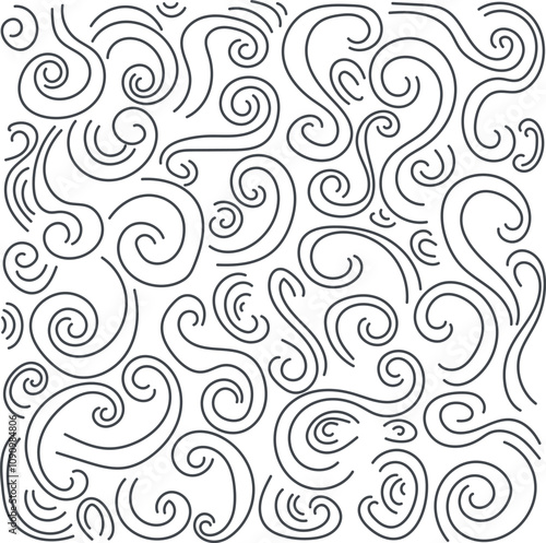 The texture consists of curls that form a common background pattern.