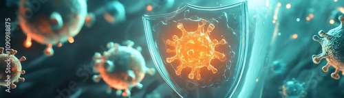 Glowing Cellular Shield Rep...