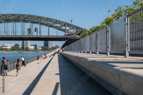 Wallpaper Mural Rheinbulevard in Köln Deutz Torontodigital.ca