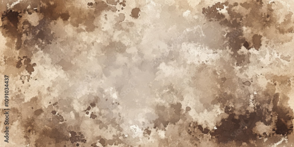 Fototapeta premium Abstract Grunge Background with Soft Earthy Tones and Artistic Texture for Creative Design, Document, and Print Use in Various Projects