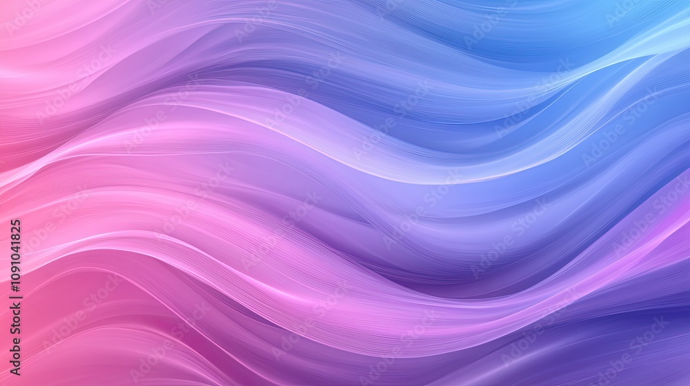 Fototapeta premium Serene Symphony of Pastel Hues