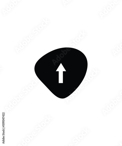 arrow icon, vector best flat icon.