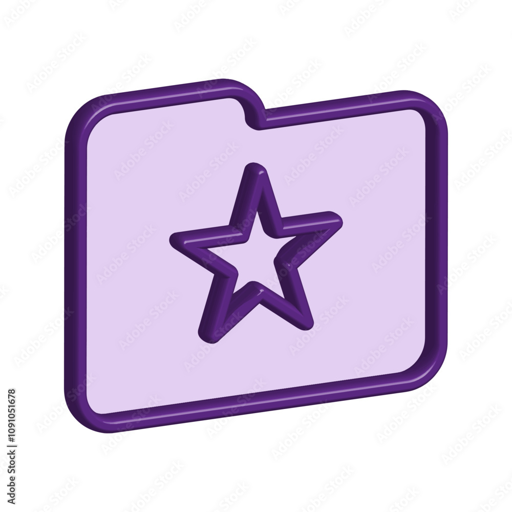 Fototapeta premium Folder icon template