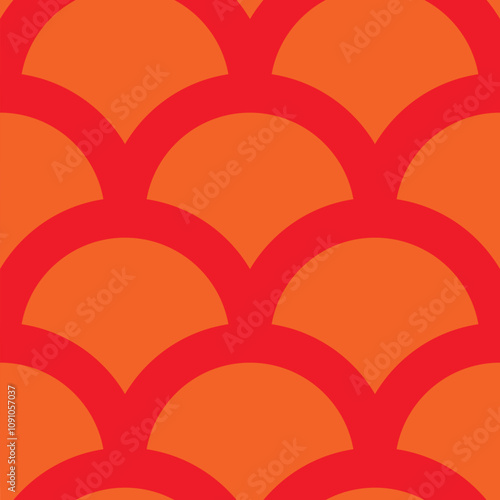 Vector seamless repeat pattern print background with timeless geometric patterns