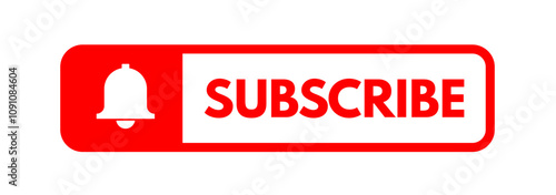 Subscribe button - vector illustration