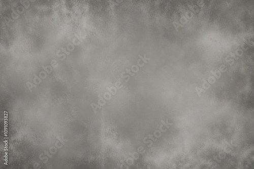 Seamless Vintage Grunge Background with Light Grey Gradient Texture