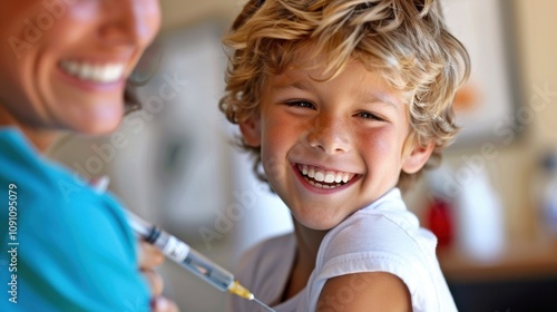 Vaccination: Introducing a vaccine to stimulate the body’s immune response, protecting against infections and strengthening the body’s defense system.
 photo