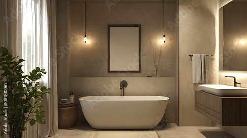 Modern Minimalist Bathroom Interior Design