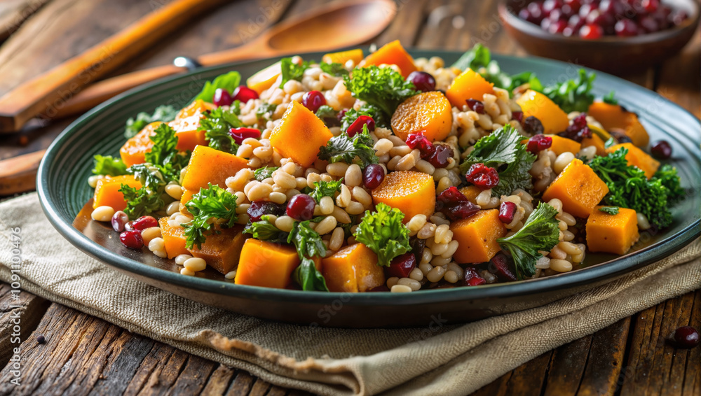 Sweet potato quinoa salad with pomegranate seeds Sweet potato quinoa salad with pomegranate seeds