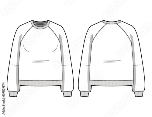 Oversized Ranglan Pullover