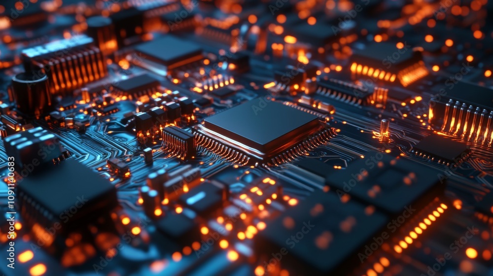 Fototapeta premium IoT Firmware Alert : Regularly update IoT devices to prevent exploitation