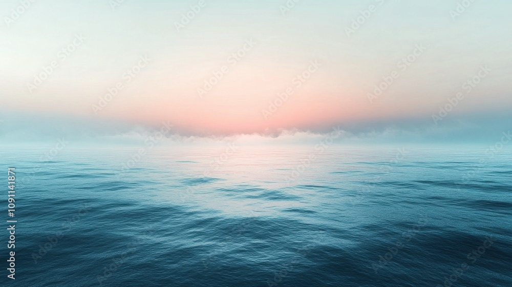 Naklejka premium Soft focus gradient in ocean hues