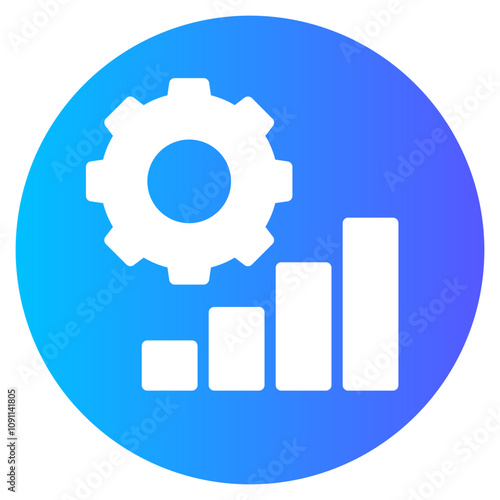 improvement gradient icon