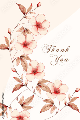 Thank you for the vintage flower design