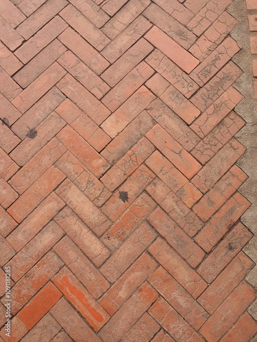 Wallpaper Mural Arrange rectangular bricks to form a walkway. Torontodigital.ca