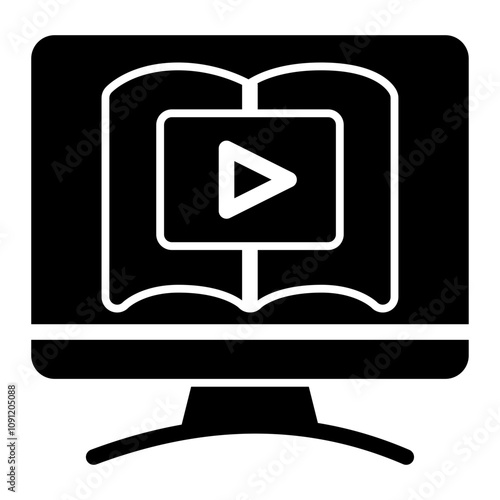 Free Download video tutorial icon , webinar icon - GFXLoad