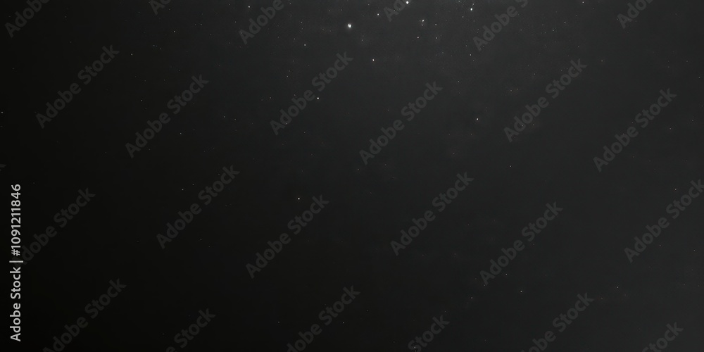 Fototapeta premium Shiny silver glitter on elegant black background, texture
