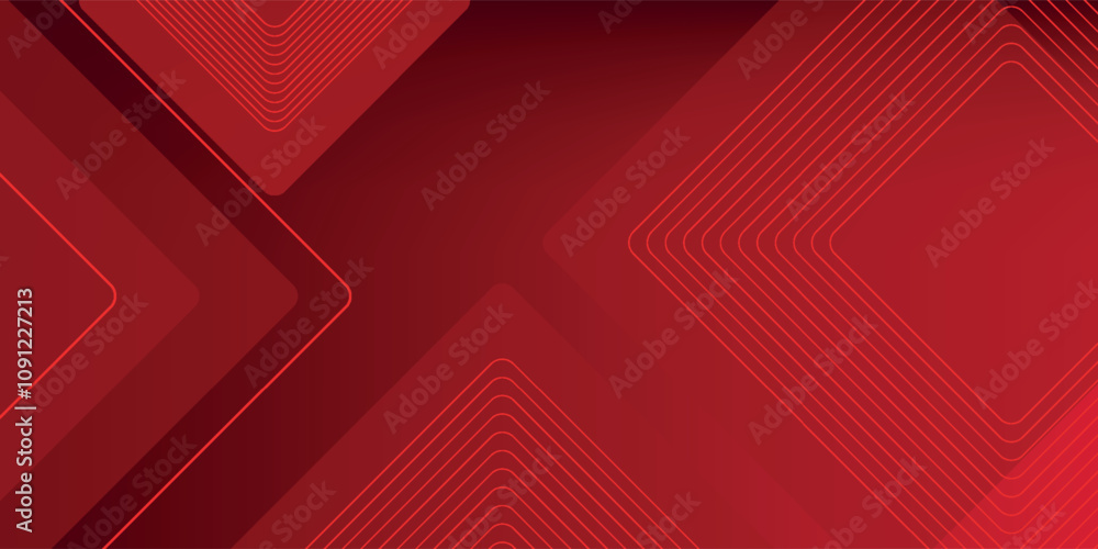 Obraz premium Red modern abstract background. Eps10 vector