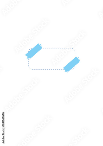 frame, text box, backing, highlights