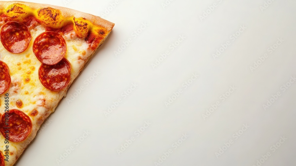 pizza slice isolated on white pizza slice isolated on white