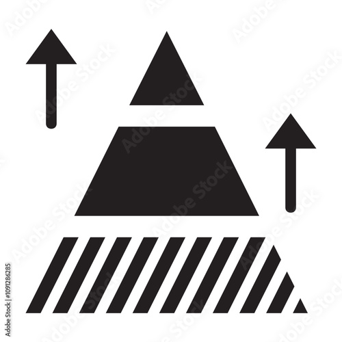 pyramid chart icon